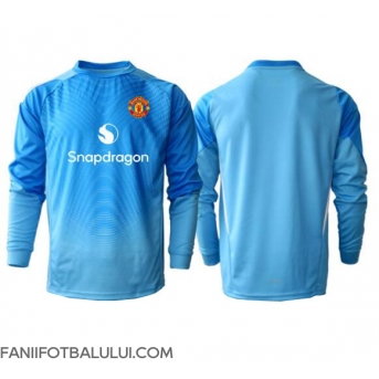 Manchester United Portarii Tricou Fotbal Replică 2025-26 Barbati Acasa Mâneci Lungi